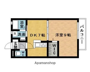 コモド,カーサ【2階】の間取り