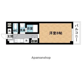 ハイツ ミレニアム【1階】の間取り