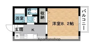 ジェムフォレストC【1階】の間取り