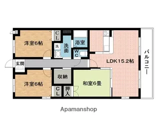 ラフィネ【1階】の間取り