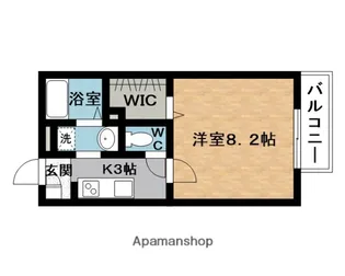 ネオ・ハイツ・ロコ【1階】の間取り