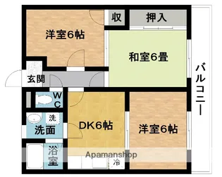 エアープレイス【3階】の間取り