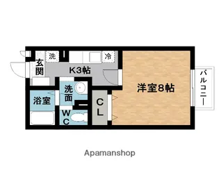 CREST【2階】の間取り