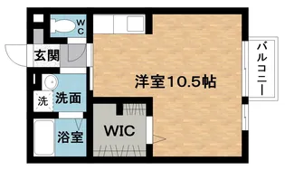 カーサ煌めきA【2階】の間取り