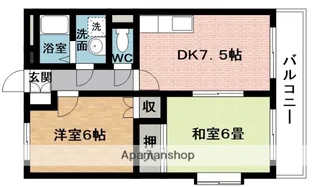 ハピネス21【1階】の間取り