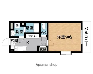 フォレスト イン シラーズ【1階】の間取り