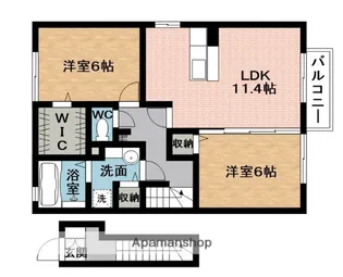 JU.EIYU OTA【2階】の間取り