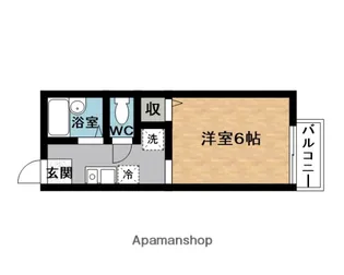 壬生野ハイツ【1階】の間取り