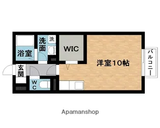 グラーサ・グランベール【1階】の間取り