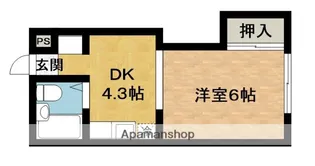 共生マンション【1階】の間取り