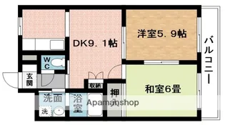 夢ぽりすマキ【2階】の間取り