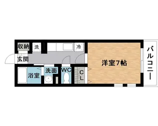 チアリー Ⅱ【2階】の間取り