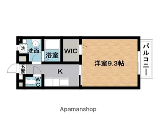 フラット立石 楯岡 C棟【2階】の間取り