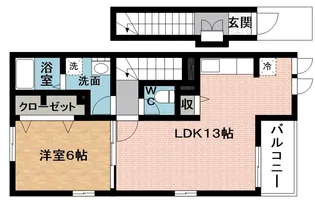 ウラヌス【2階】の間取り
