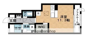 コモド凛【1階】の間取り