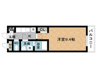 アルページュ伊賀【1階】の間取り