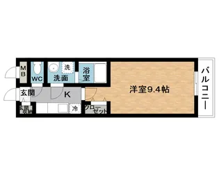 アルページュ伊賀【1階】の間取り