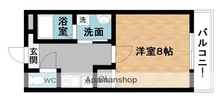 コンフォート服部【1階】の間取り