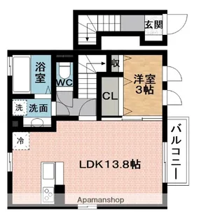 ベル アルモニー【2階】の間取り