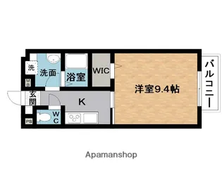 グランハイツ茅町B【1階】の間取り