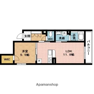 ハイトメゾン丸の内【2階】の間取り