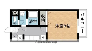 サンパティーク【1階】の間取り