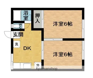 セイラカルム【1階】の間取り