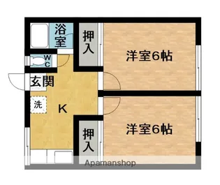 セイラカルム【1階】の間取り