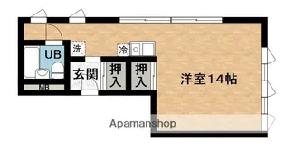 都ビル【2階】の間取り