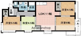 セリエ・ド・赤坂【1階】の間取り