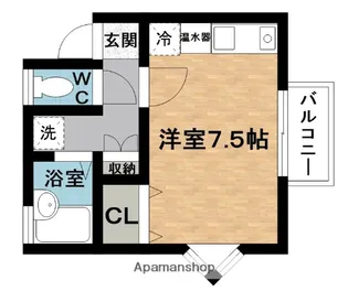 リバーサイド阿山【2階】の間取り