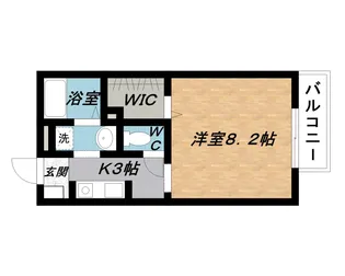 ハヤード美旗 C【2階】の間取り