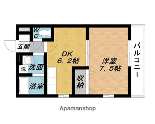 プレミール・メゾン【1階】の間取り