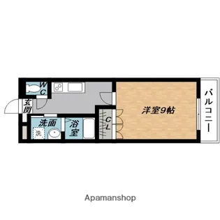 グラシアスⅡ【1階】の間取り