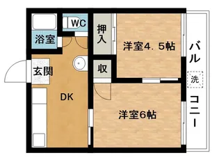 リーブルさかえ【4階】の間取り