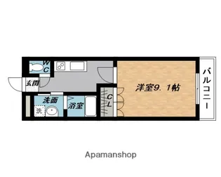 モンフレールI【2階】の間取り