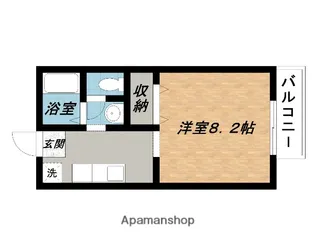 桜ヴィレッジ【1階】の間取り