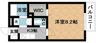 ウッズ・ヒル【1階】の間取り