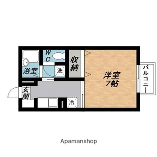 ディアス鴻之台【2階】の間取り