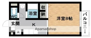 SURPLUS鴻之台A【1階】の間取り