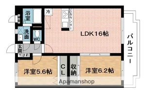 コンフォート鴻之台【3階】の間取り