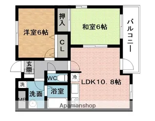 ソウルメイト【4階】の間取り