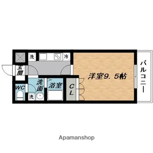 ネオヴィーヴル【2階】の間取り