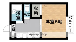 ハイツフォレスト【1階】の間取り