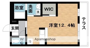 プレミールE【1階】の間取り