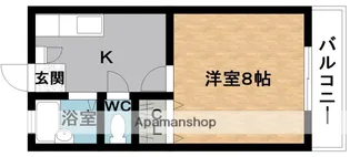 ルーラルハイツ【1階】の間取り