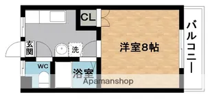 マーシィー幌馬車【1階】の間取り