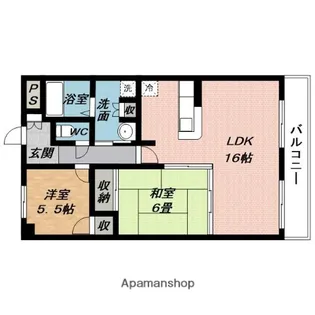 佳千ビルⅢ【2階】の間取り