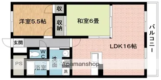 佳千ビルⅢ【3階】の間取り