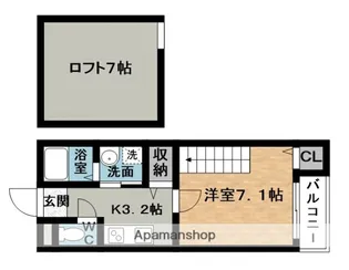 MILLE VILLAGE(ミルヴィラージュ)【1階】の間取り